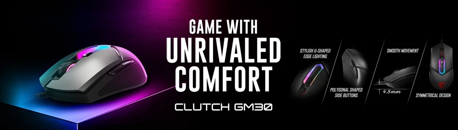 MSI Gaming Mouse-CLUTCH GM30